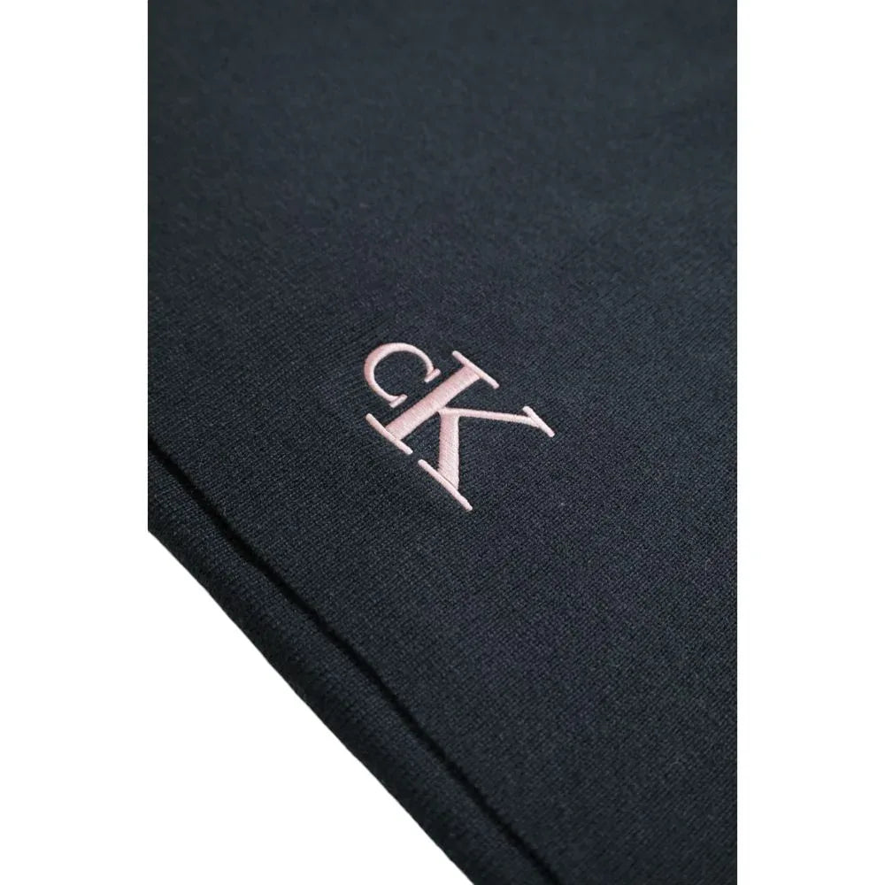 Calvin Klein Black Recycled Polyester Scarf - Zeiniez