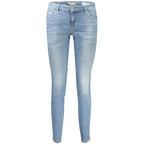 Guess Jeans Light Blue Cotton Jeans & Pant - Zeiniez