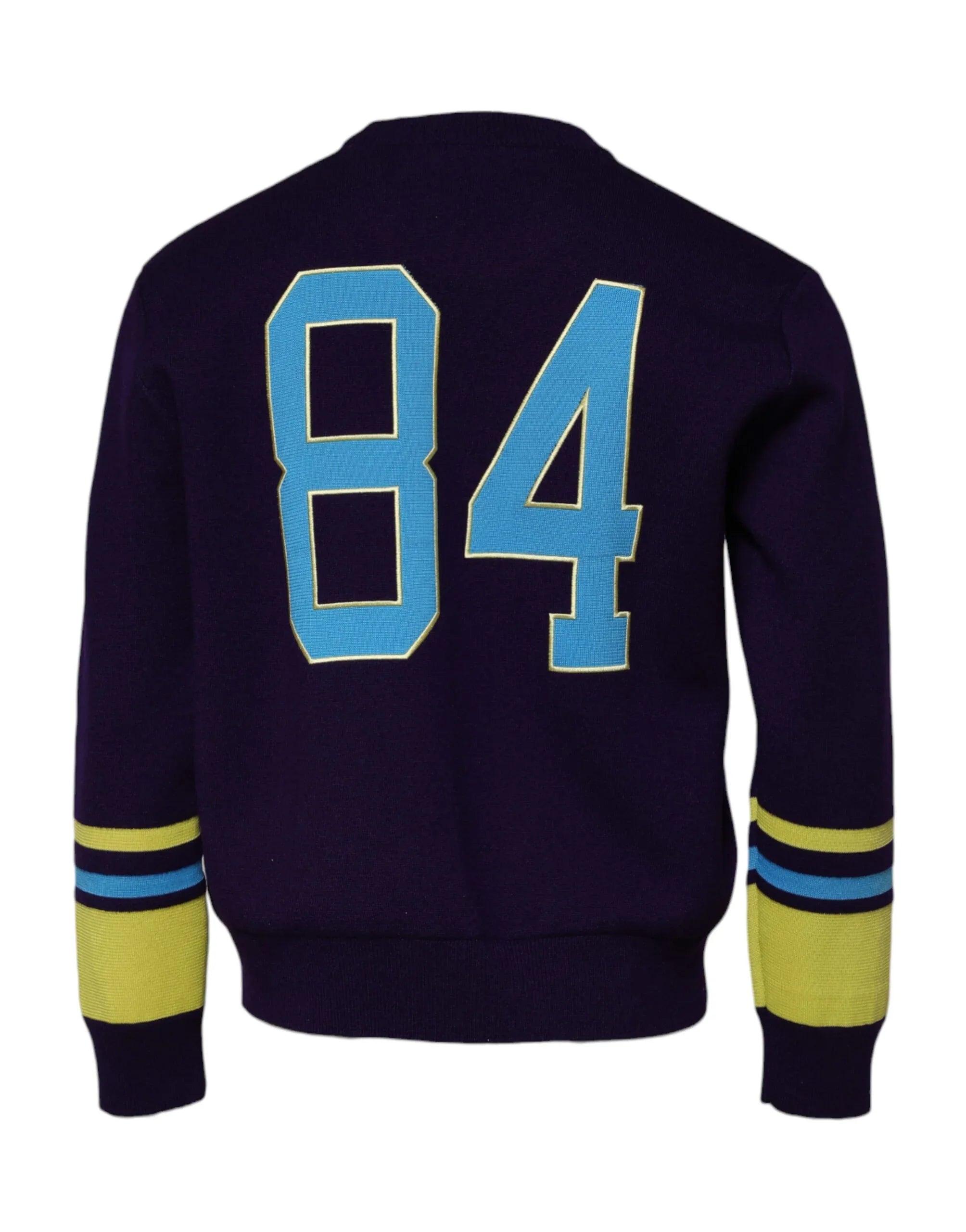 Dolce & Gabbana Blue 1984 Milano CrewNeck Sweatshirt Sweater - Zeiniez