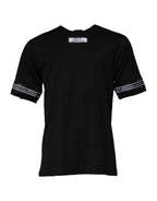 Dolce & Gabbana Black #DGMILLENNIALS Cotton Crew Neck T-shirt - Zeiniez