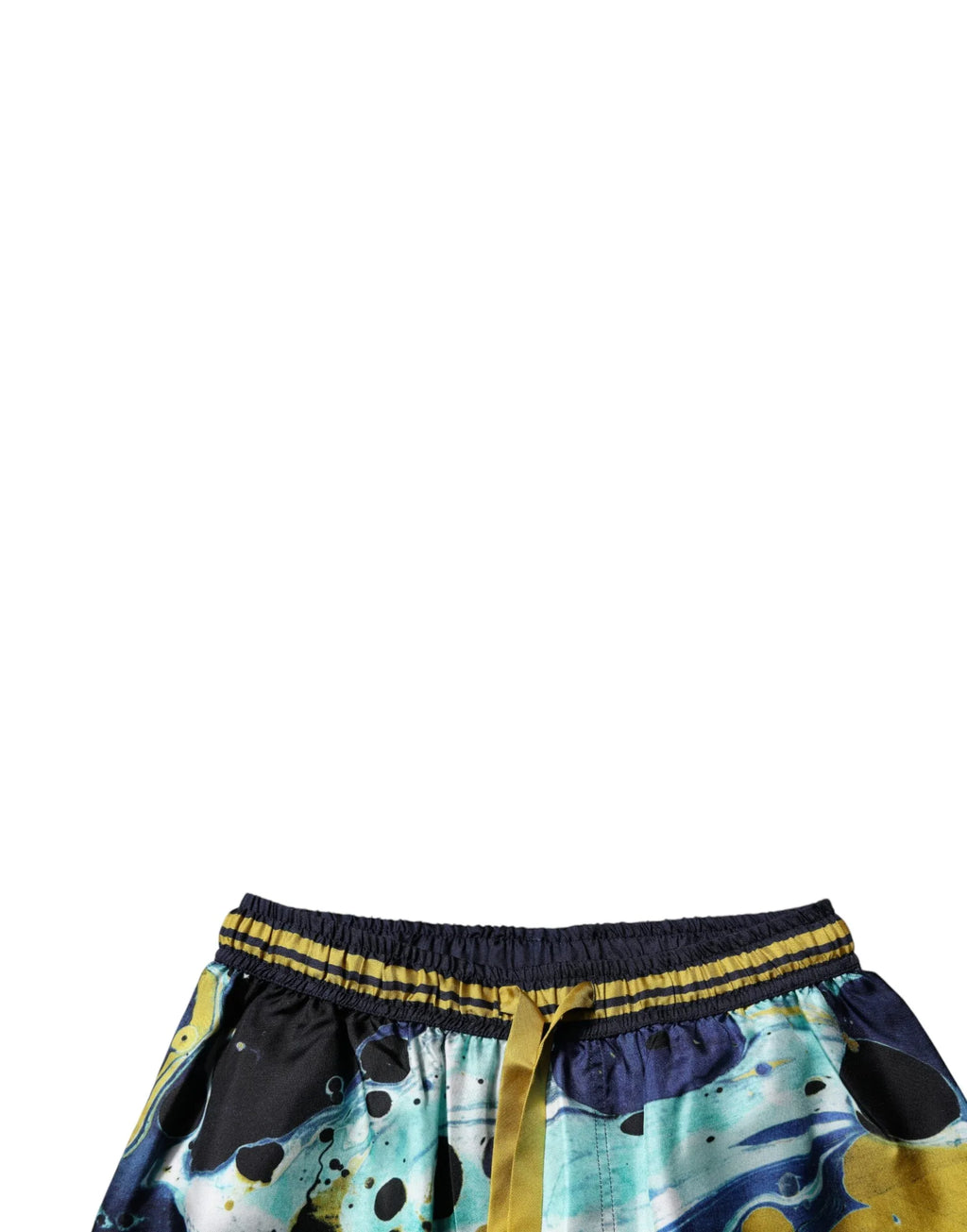 Dolce & Gabbana Multicolor Marble Print Jogger Sweatpants Pants - Zeiniez