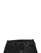 Dolce & Gabbana Black Cotton Stretch Skinny Men Denim Jeans - Zeiniez