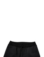 Dolce & Gabbana Black Polyester Men Jogger Sweatpants Pants - Zeiniez