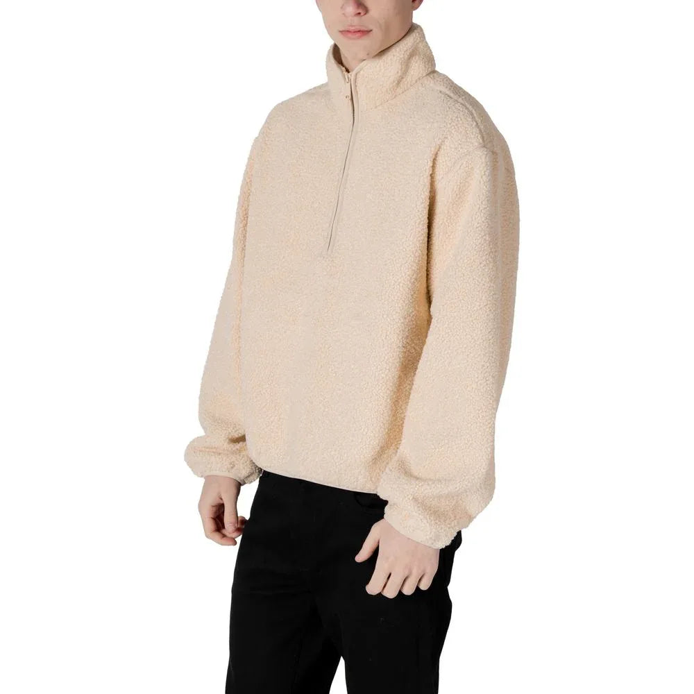 Calvin Klein Jeans Cream Recycled Polyester Shell Jacket - Zeiniez