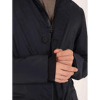 People Of Shibuya Blue Polyester Coat - Zeiniez