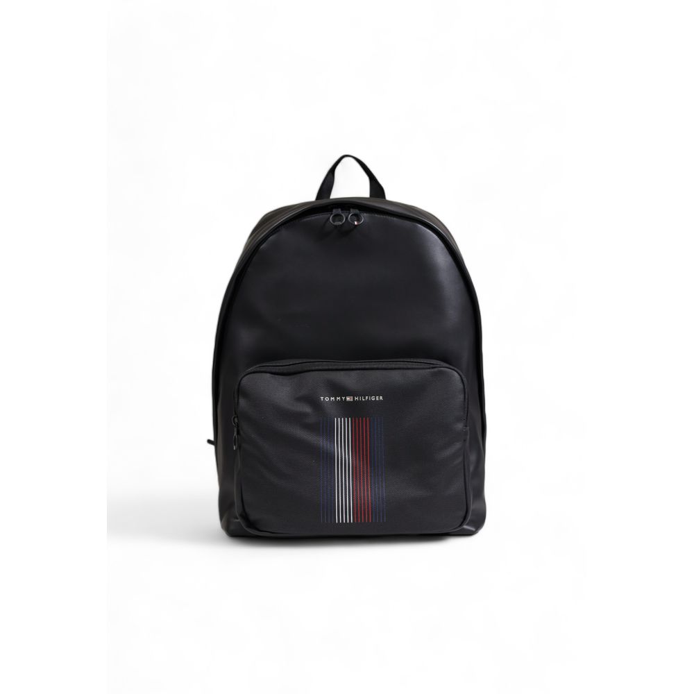Tommy Hilfiger Black Polyester Backpack - Zeiniez