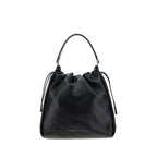 Brunello Cucinelli Black Calf Leather Bos Taurus Shoulder Bag - Zeiniez