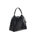 Brunello Cucinelli Black Calf Leather Bos Taurus Shoulder Bag - Zeiniez