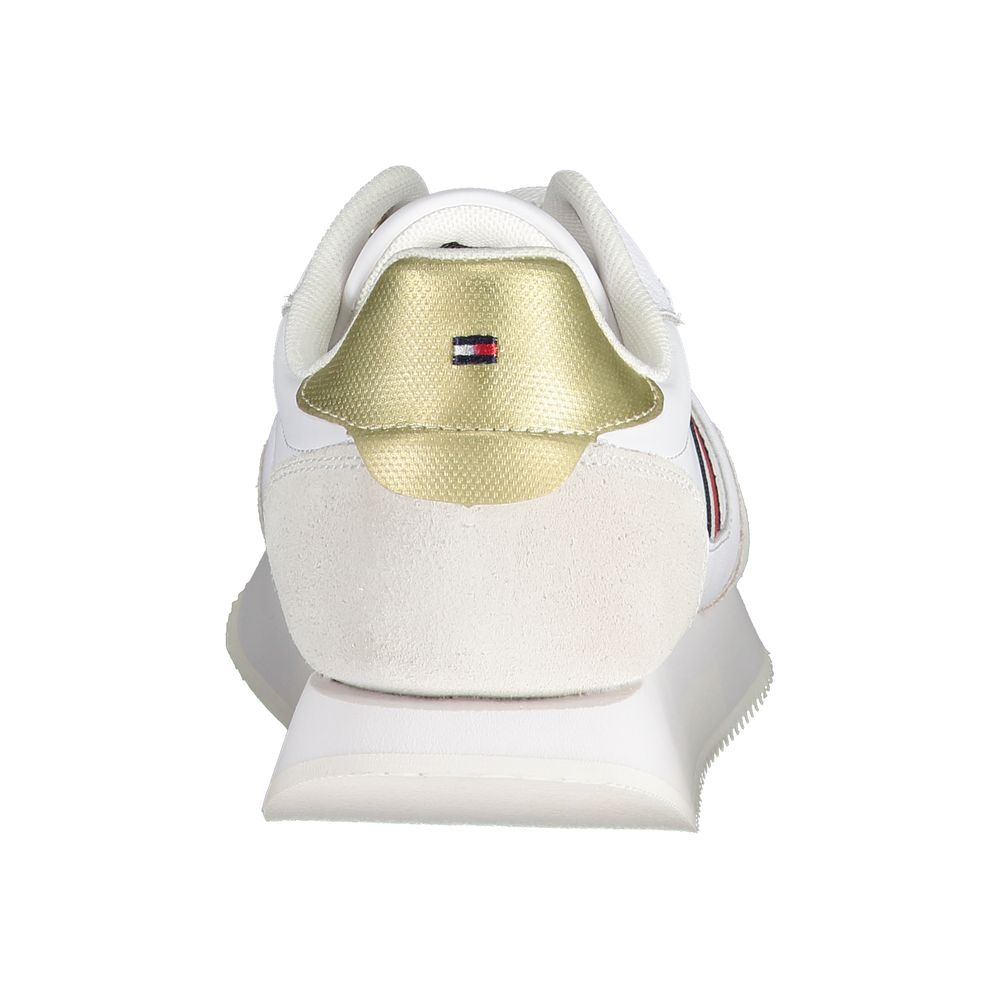 Tommy Hilfiger White Polyester Sneaker - Zeiniez