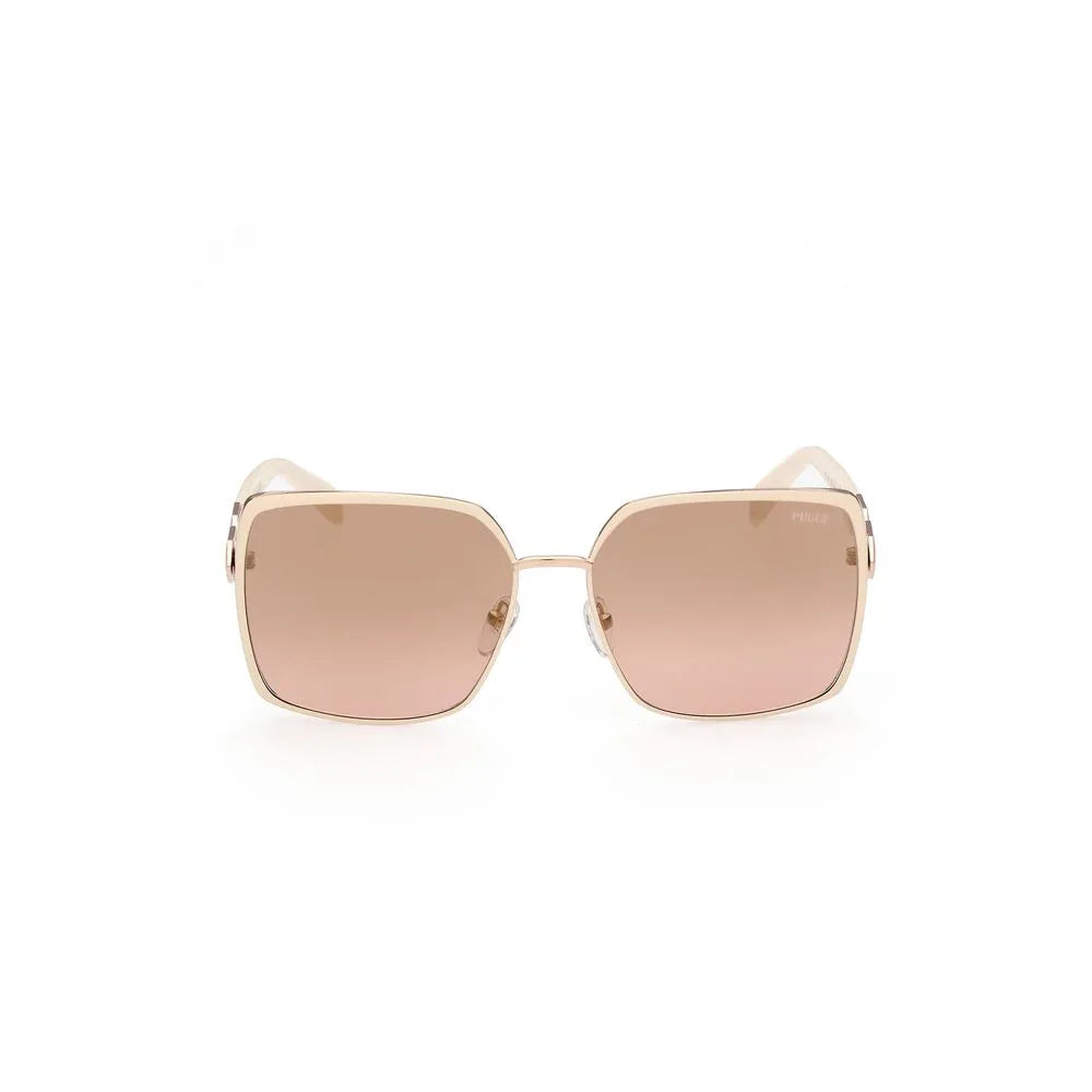 Emilio Pucci White Metal Sunglasses - Zeiniez
