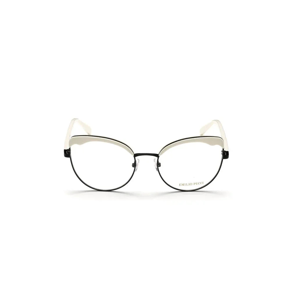 Emilio Pucci Black Metal Glasses (Frames) - Zeiniez