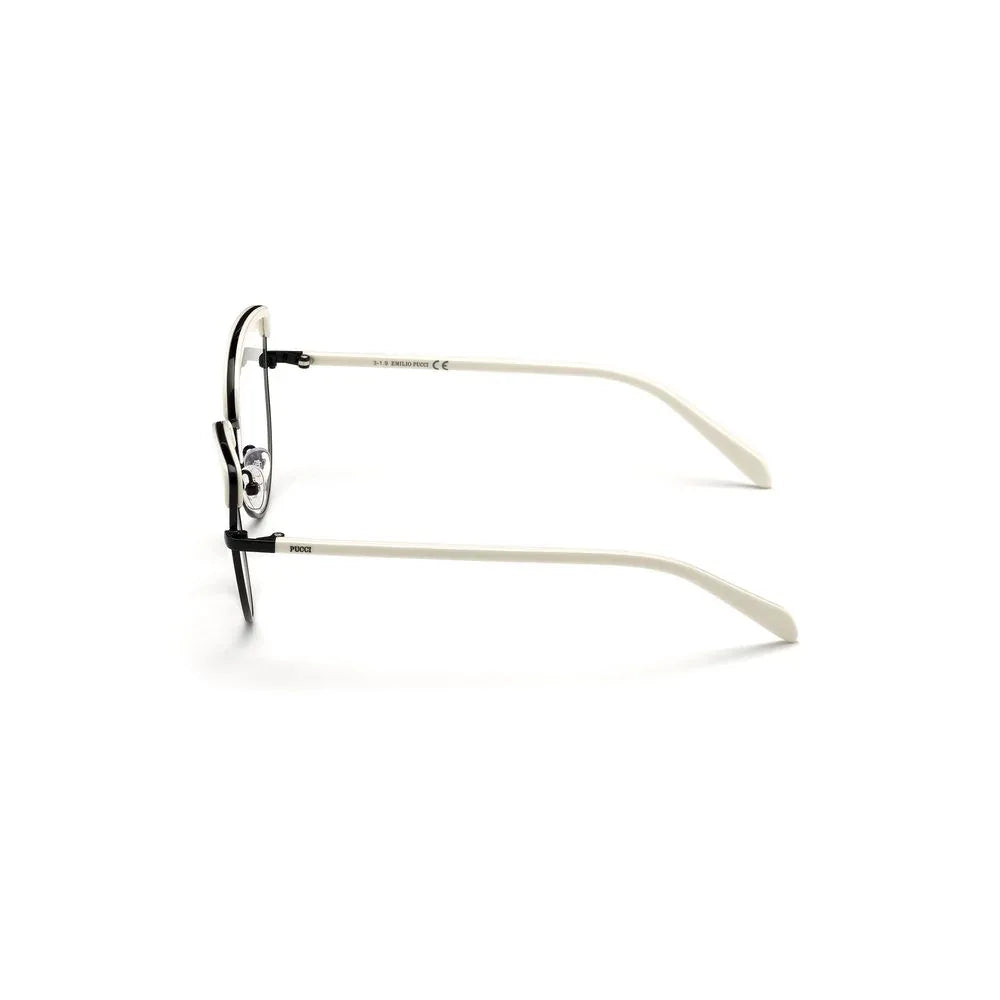 Emilio Pucci Black Metal Glasses (Frames) - Zeiniez