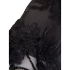 Lardini Black Viscose Cocktail Dress - Zeiniez