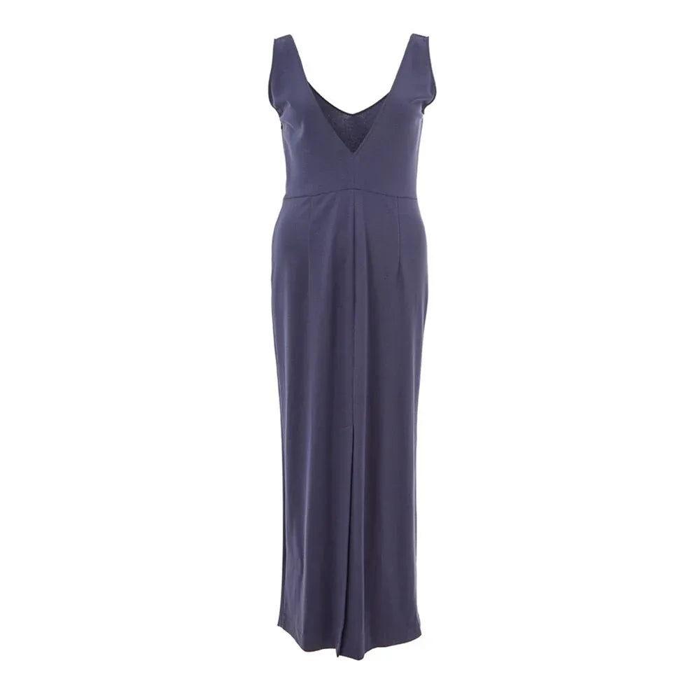 Lardini Blue Viscose Casual Dress - Zeiniez