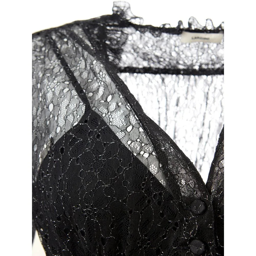 Lardini Black Nylon Casual Dress - Zeiniez