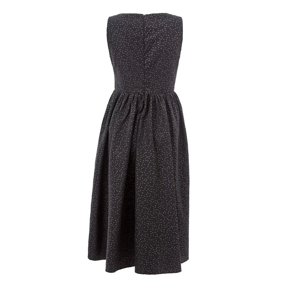 Lardini Black Polyethylene Casual Dress - Zeiniez
