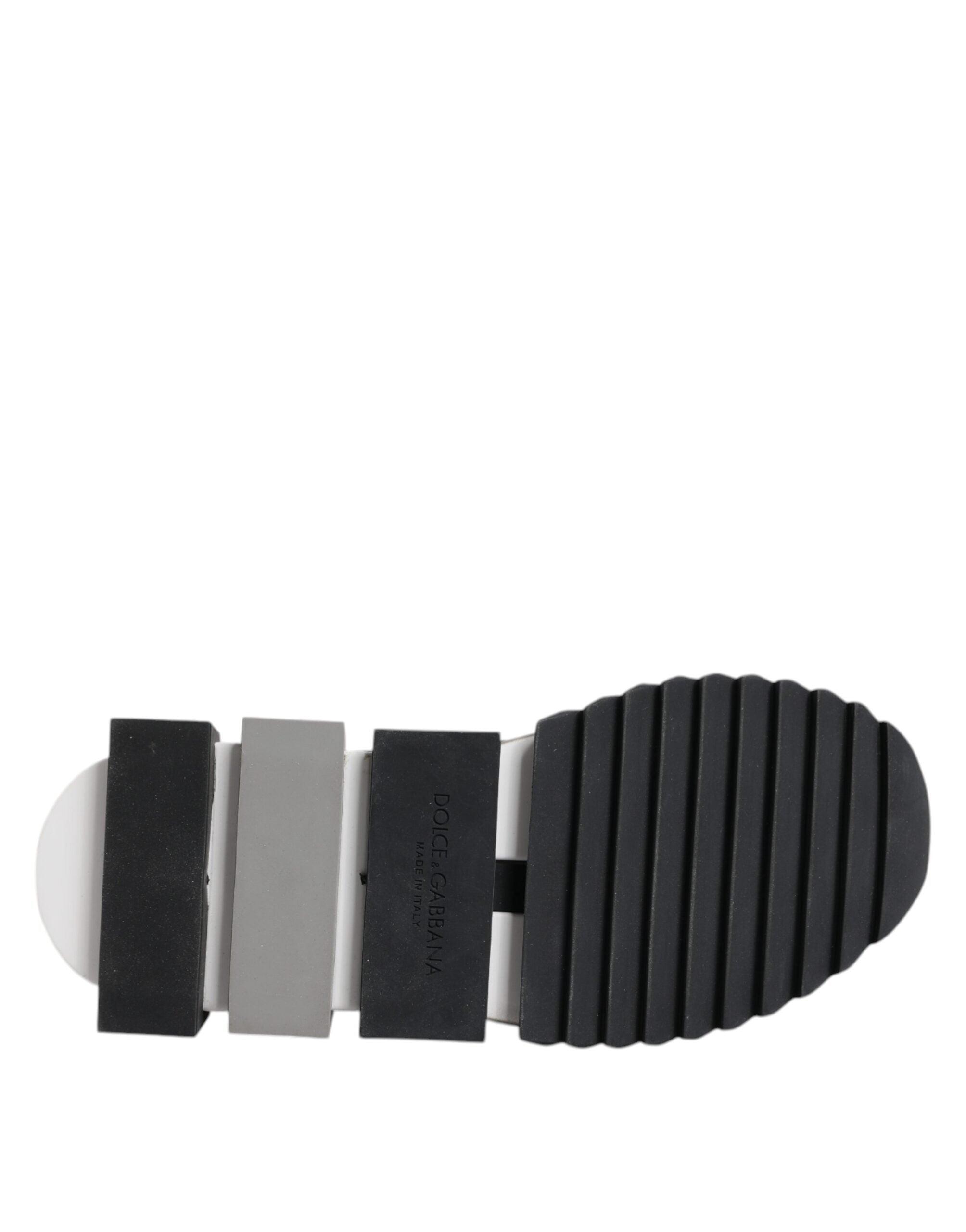 Dolce & Gabbana White Black Sorrento Socks Sneakers Shoes - Zeiniez