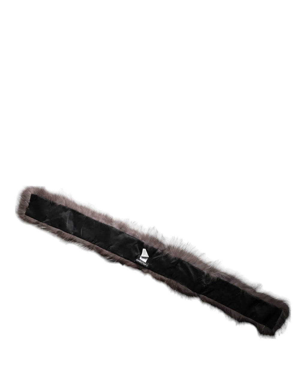 Dolce & Gabbana Gray Fox Fur Neck Wrap Warmer Winter Scarf - Zeiniez