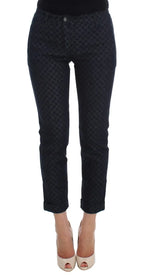 Dolce & Gabbana Polka Dotted Slim Capris Jeans - Zeiniez