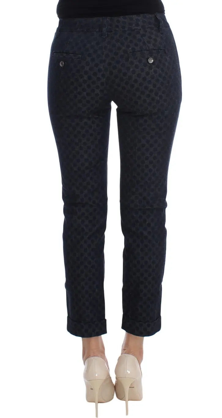 Dolce & Gabbana Polka Dotted Slim Capris Jeans Dolce & Gabbana