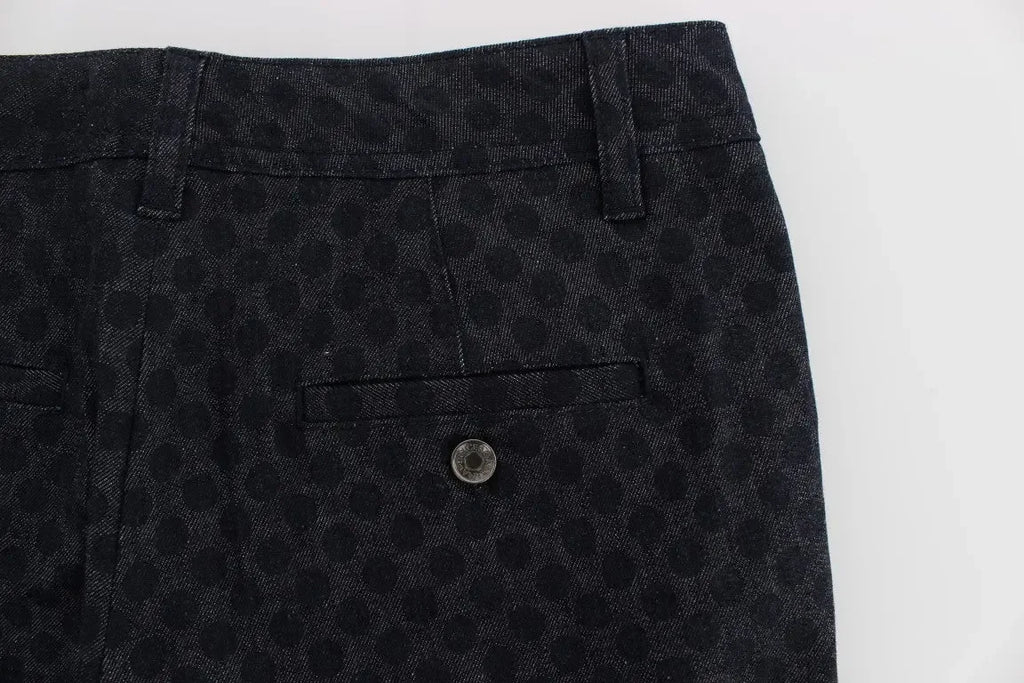 Dolce & Gabbana Polka Dotted Slim Capris Jeans - Zeiniez