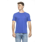 Billionaire Italian Couture Light Blue Cotton T-Shirt - Zeiniez