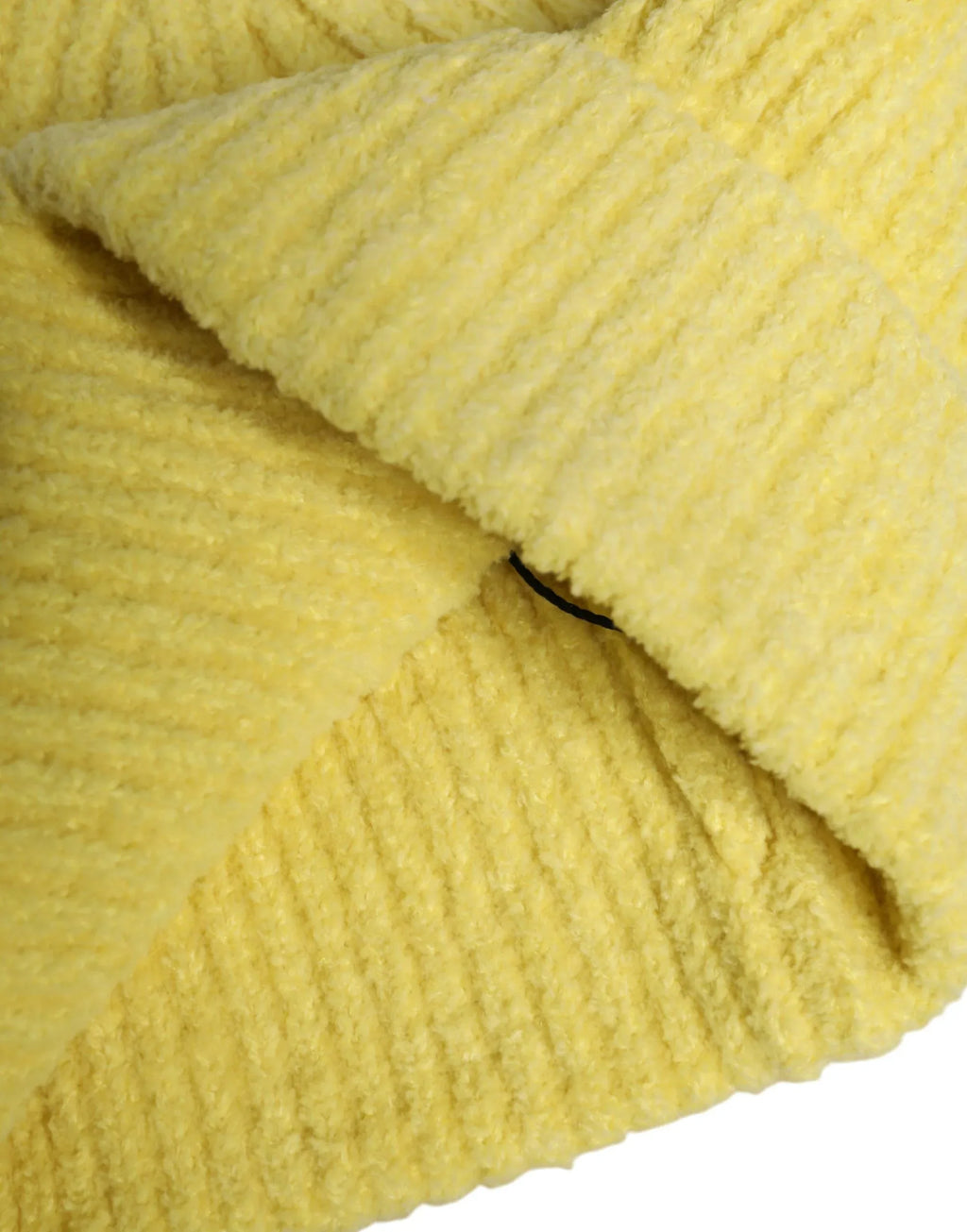 Dolce & Gabbana Yellow Cotton Knitted Winter Beanie Hat - Zeiniez