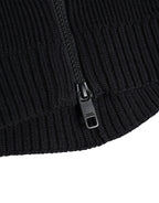 Dolce & Gabbana Black Wool Whole Head Wrap Balaclava Hat - Zeiniez