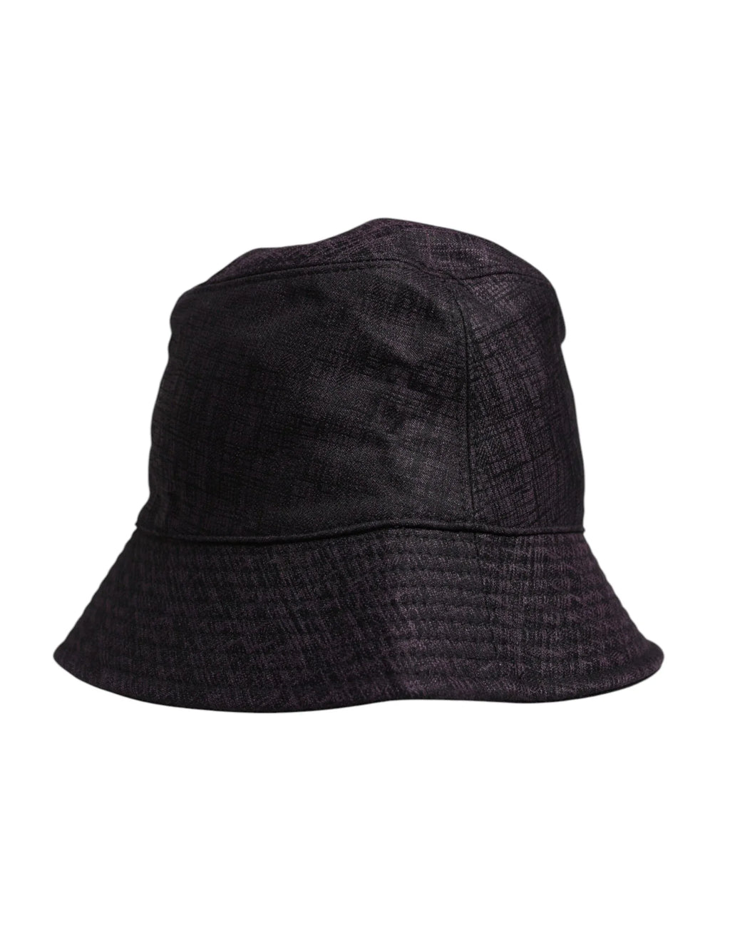 Dolce & Gabbana Black Wide Brim Nylon Bucket Hat - Zeiniez