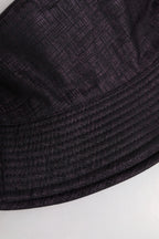 Dolce & Gabbana Black Wide Brim Nylon Bucket Hat - Zeiniez