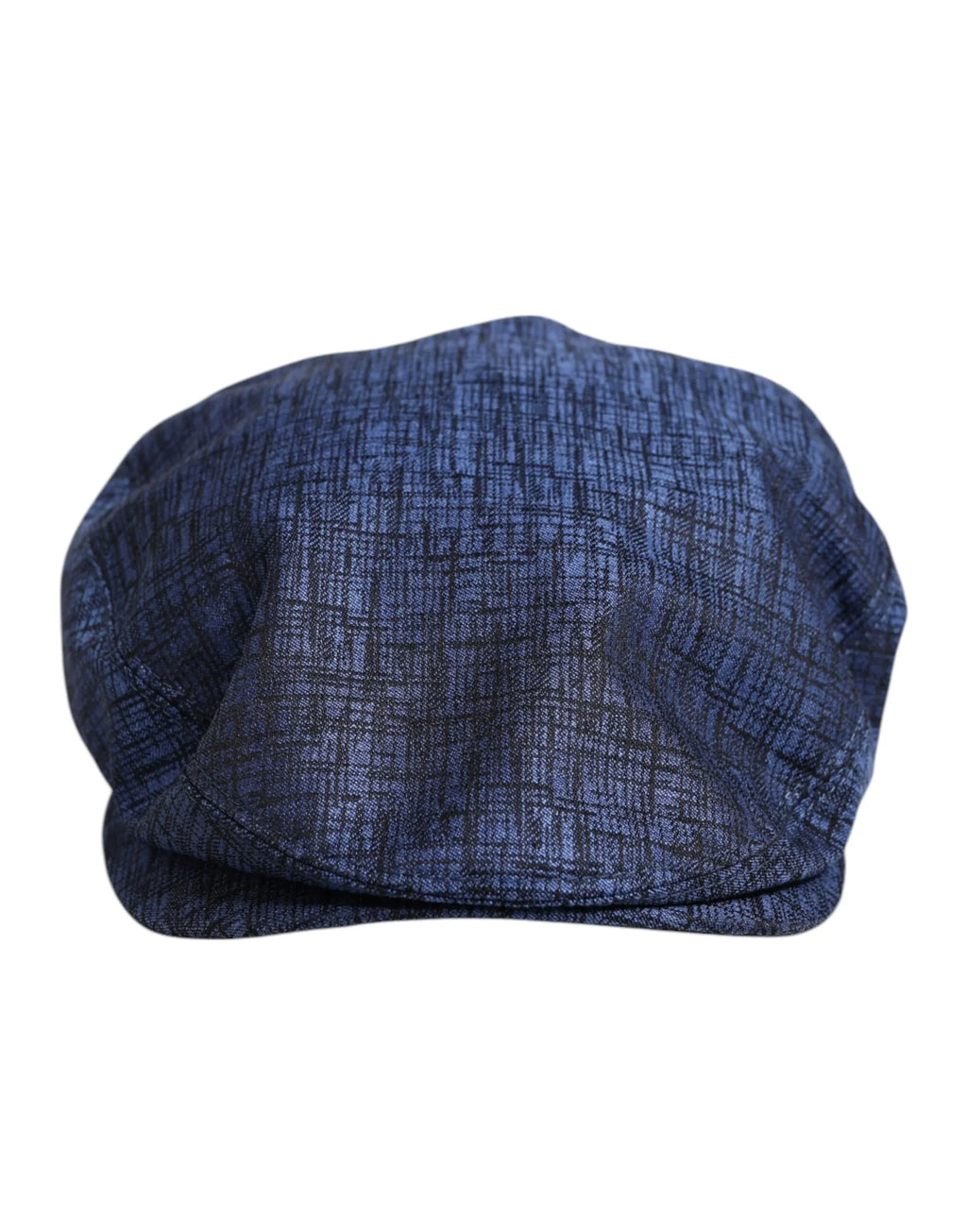 Dolce & Gabbana Blue Cotton Stretch Newsboy Hat - Zeiniez