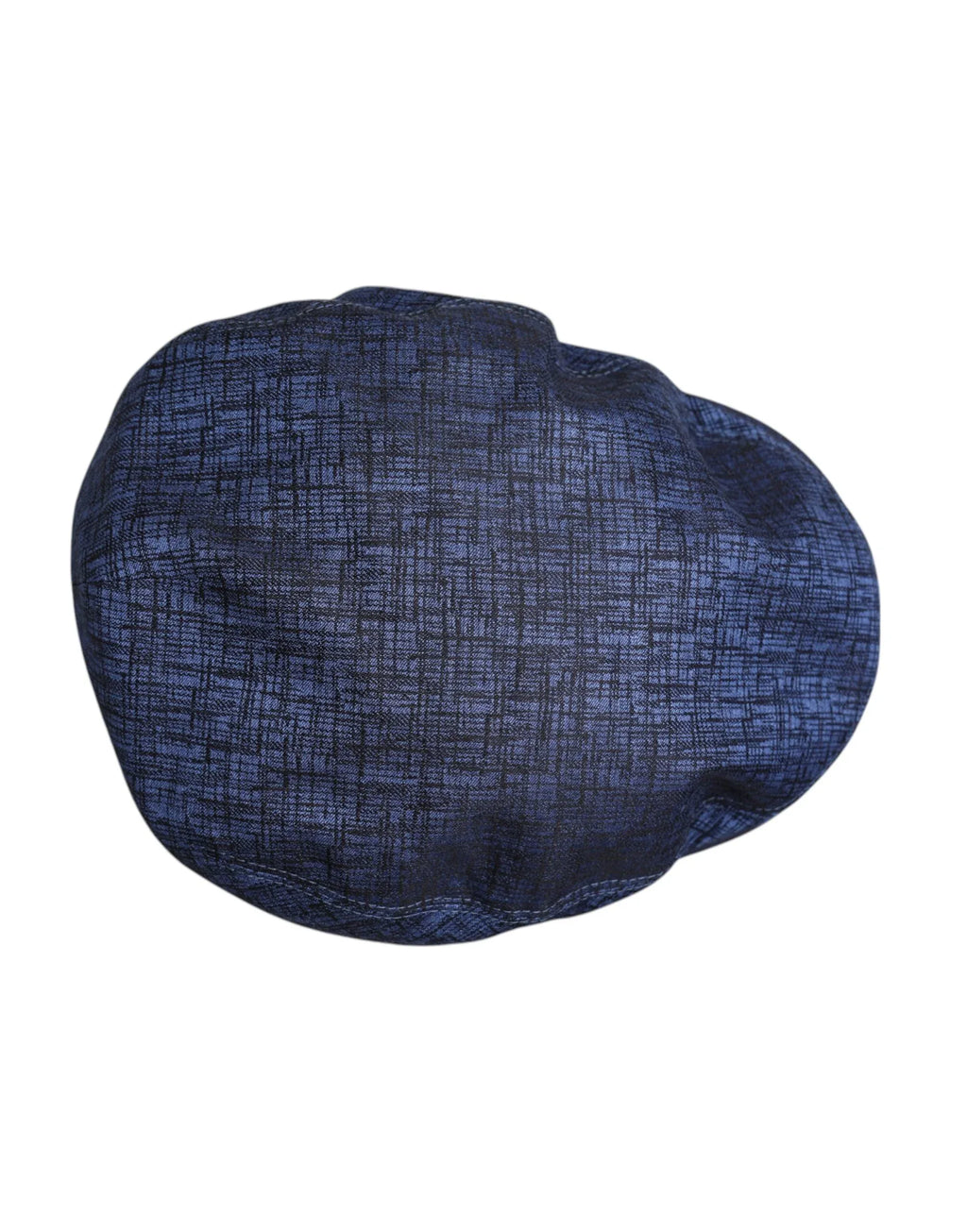 Dolce & Gabbana Blue Cotton Stretch Newsboy Hat - Zeiniez