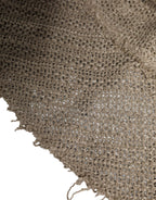 Dolce & Gabbana Beige Linen Wide Brim Bucket Hat - Zeiniez