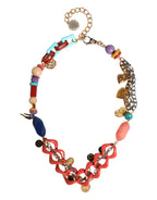 Dolce & Gabbana Multicolor Embellished Waist Chain Belt - Zeiniez