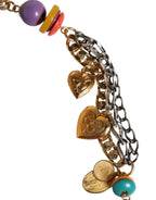 Dolce & Gabbana Multicolor Embellished Waist Chain Belt - Zeiniez
