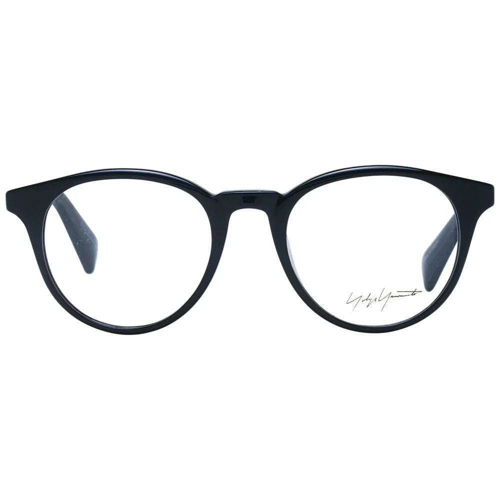 Yohji Yamamoto Black Metal Glasses (Frames) - Zeiniez