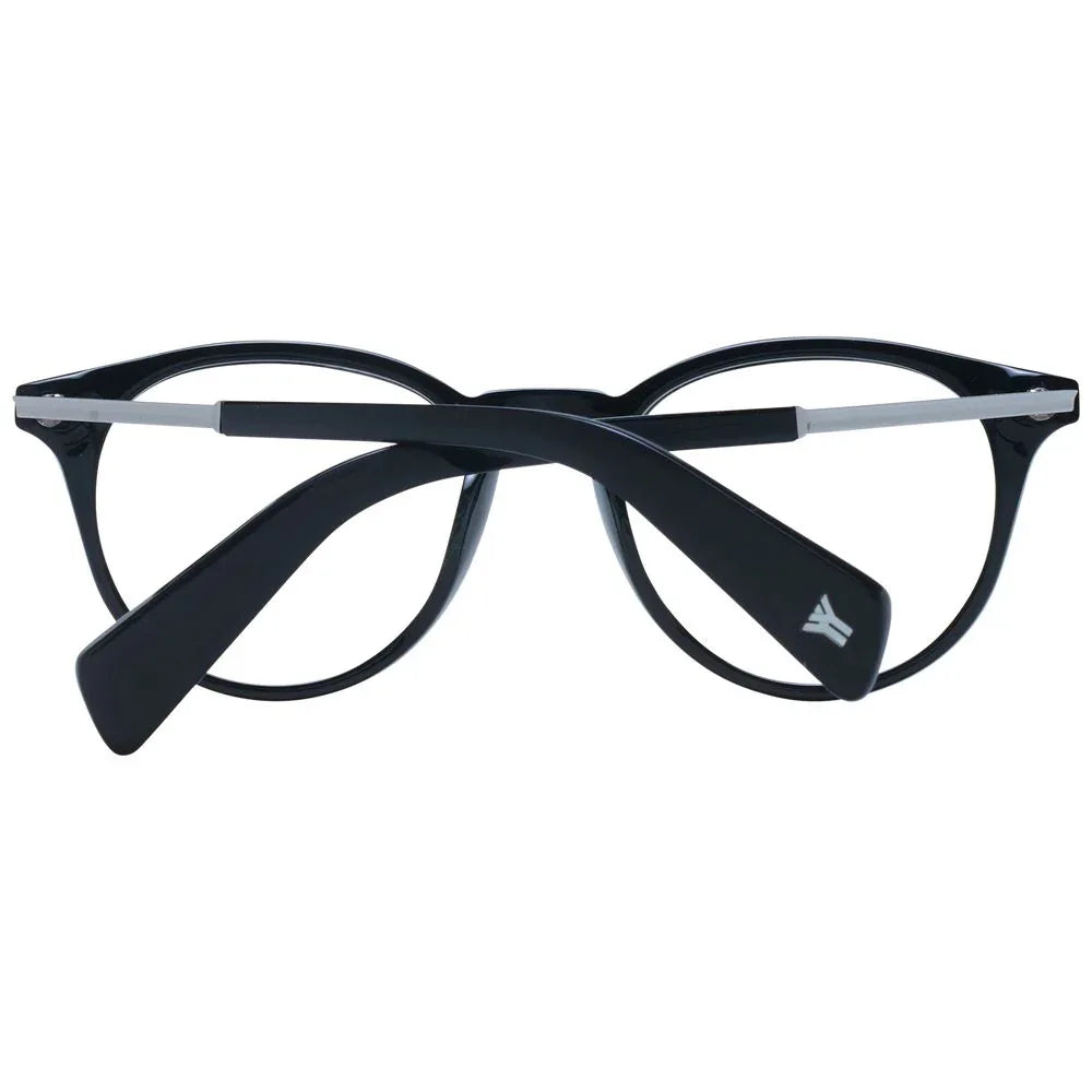 Yohji Yamamoto Black Metal Glasses (Frames) - Zeiniez