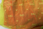 Dolce & Gabbana Red Yellow Tulle Mid Waist Panty Underwear - Zeiniez