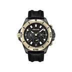 Police Black Artificial Leather Dress Watch