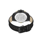 Police Black Artificial Leather Dress Watch
