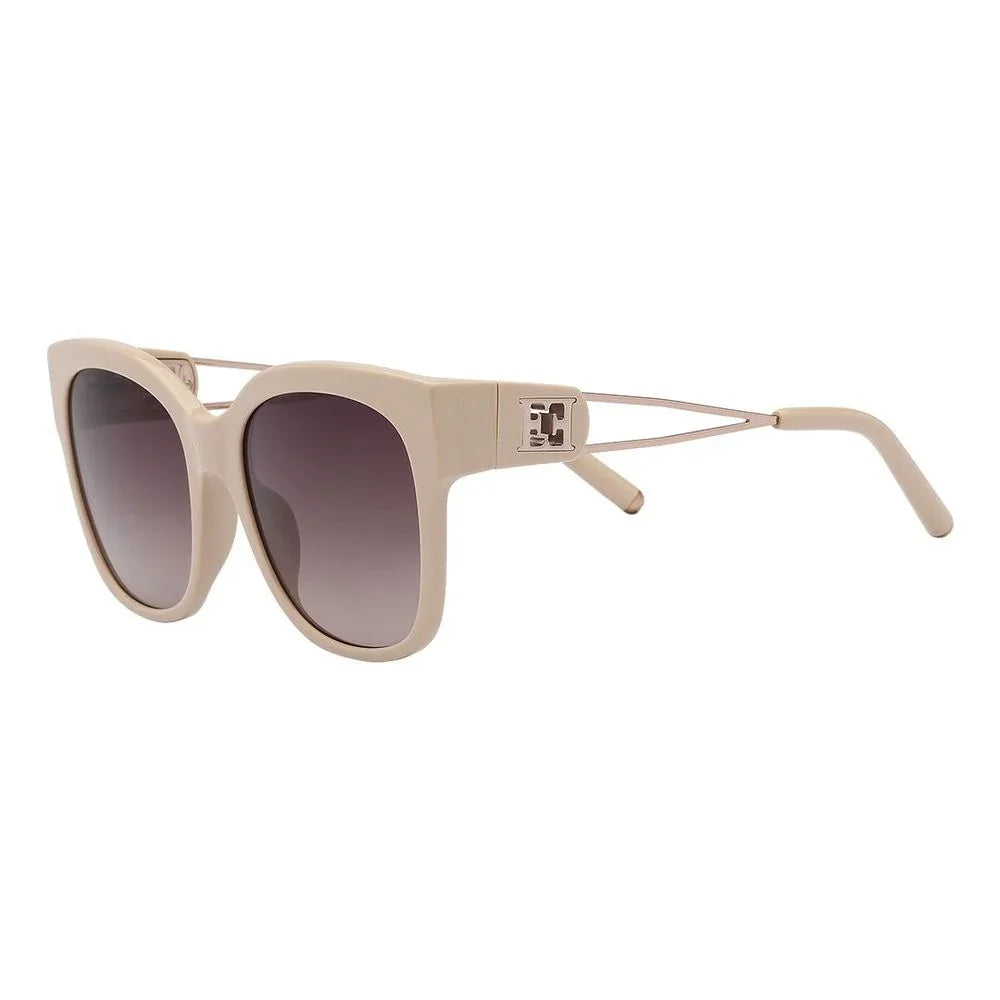 Escada Beige Metal Sunglasses - Zeiniez
