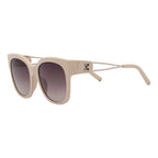 Escada Beige Metal Sunglasses - Zeiniez