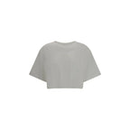 PINKO White Cotton T-Shirt - Zeiniez