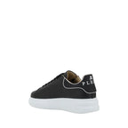 Philipp Plein Black Calf Leather Bos Taurus Low Top Sneakers - Zeiniez