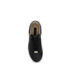 Philipp Plein Black Calf Leather Bos Taurus Low Top Sneakers - Zeiniez