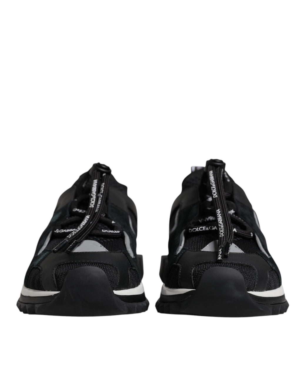 Dolce & Gabbana Black Mesh Sorrento Trekking Sneakers Shoes - Zeiniez