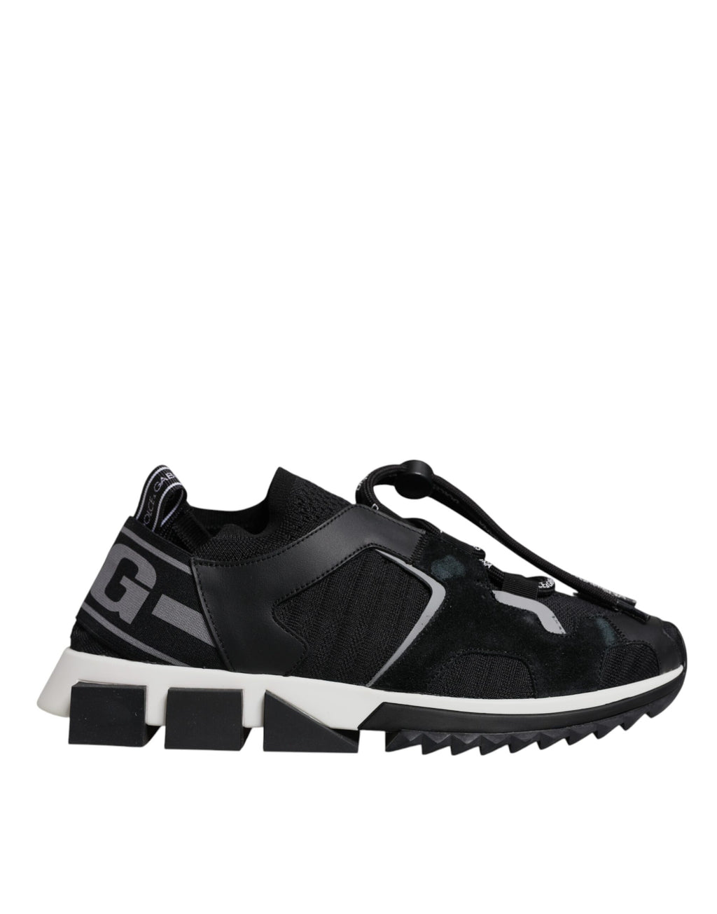 Dolce & Gabbana Black Mesh Sorrento Trekking Sneakers Shoes - Zeiniez