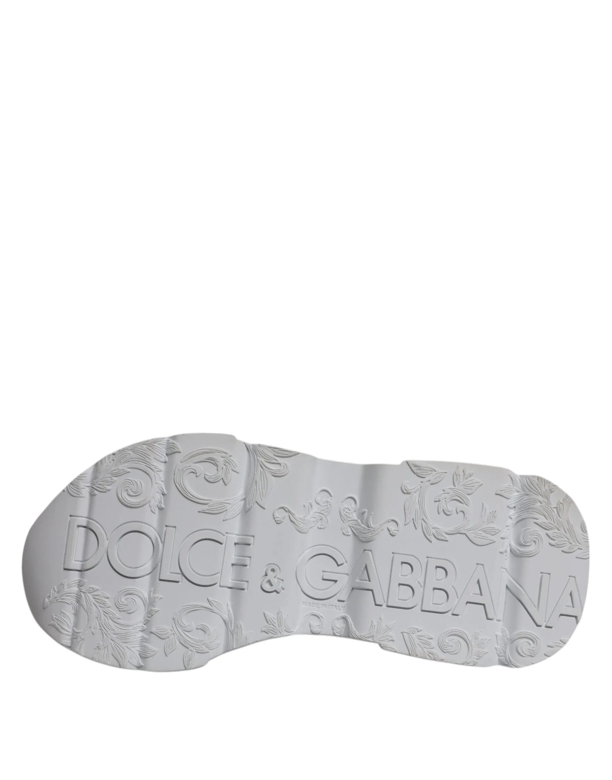 Dolce & Gabbana White Daymaster Low Top Sneakers Shoes - Zeiniez