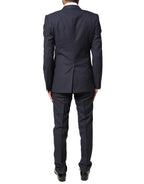 Dolce & Gabbana Black Fantasy MARTINI 3 Piece Formal Suit - Zeiniez