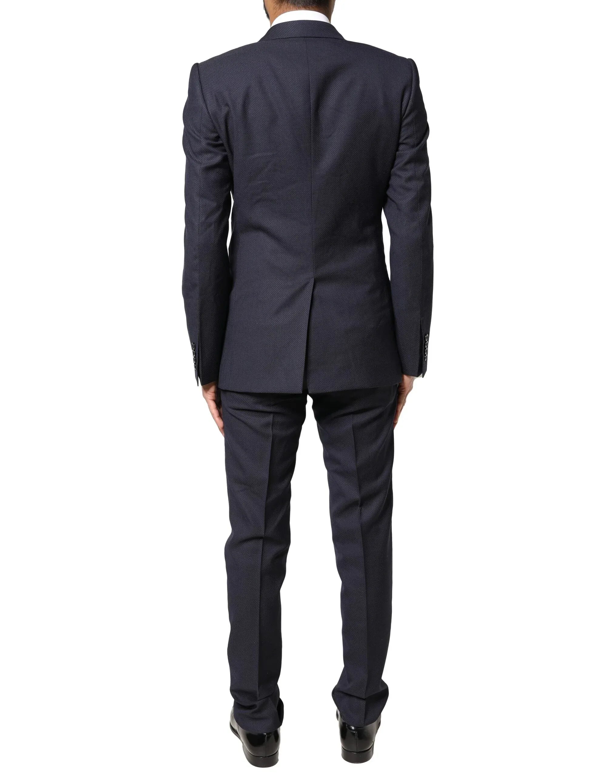 Dolce & Gabbana Black Fantasy MARTINI 3 Piece Formal Suit - Zeiniez